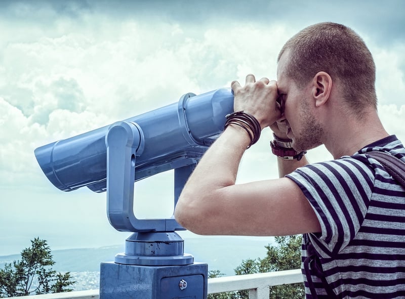 Toilet Paper Roll Binoculars